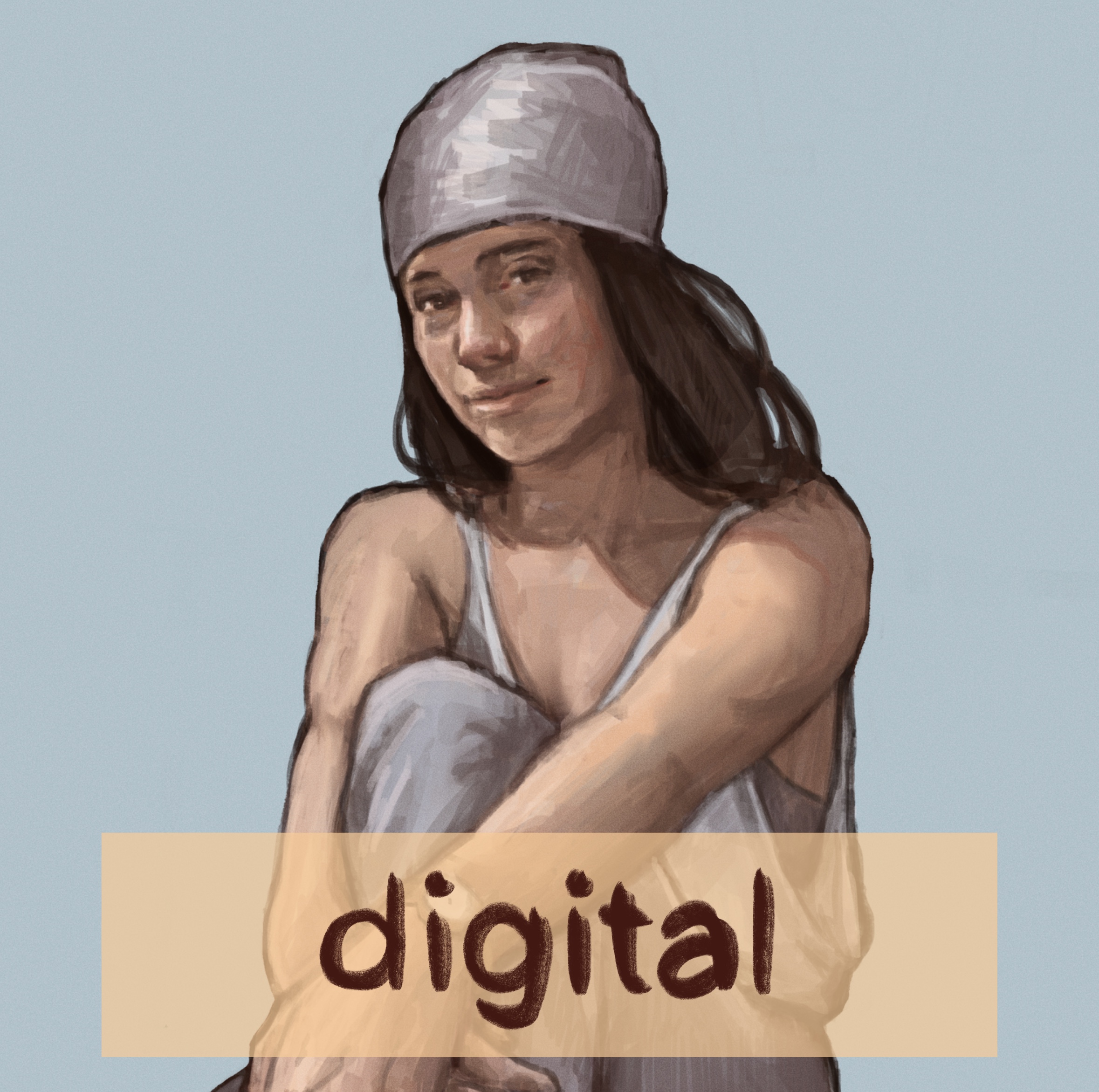 example of a digital portrait